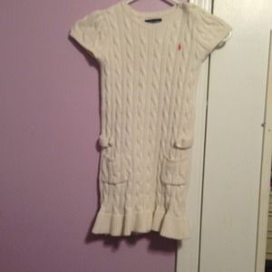 Polo sweater dress  HOLD FOR CANSURVIVOR