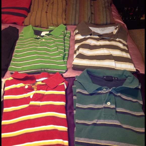 Men's XL shirts...mostly name brand