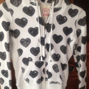 Victoria's Secret Pink zip up hoodie