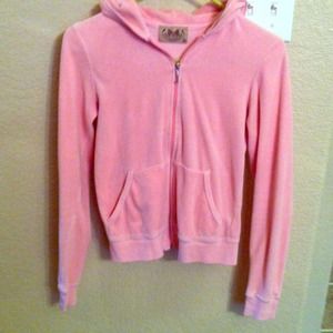 Juicy Couture pink hoodie