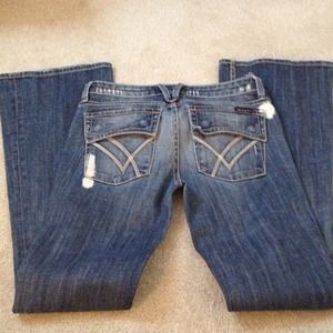 William rast jeans, size 26