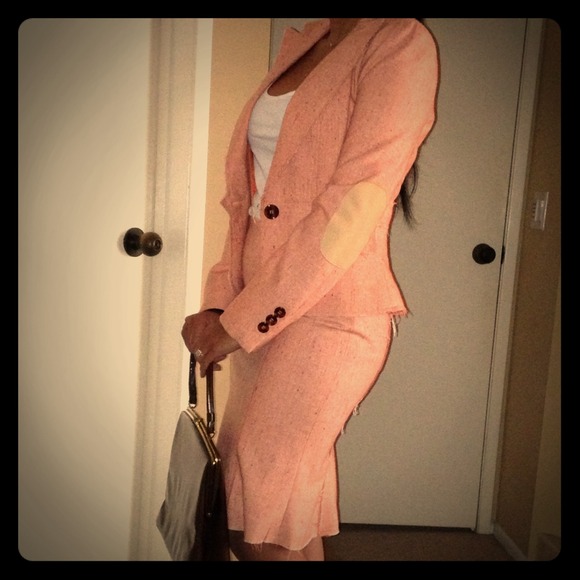Reserved for alchimica1-Coral Tweed Suit