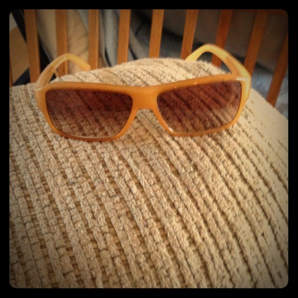 Vintage brown auth Prada sunglasses