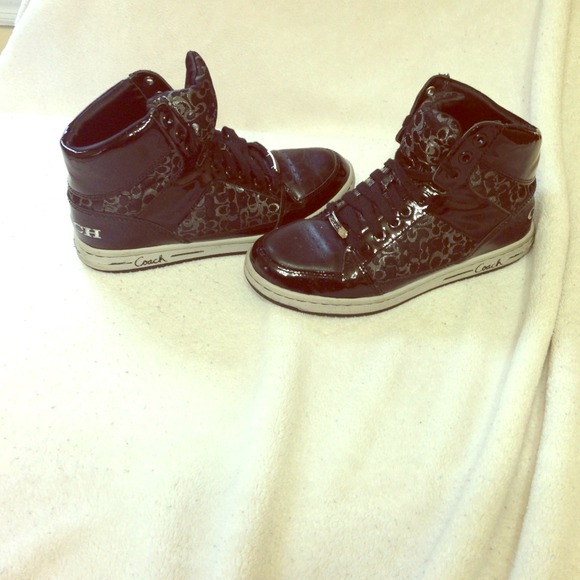 High top Coach Shoes