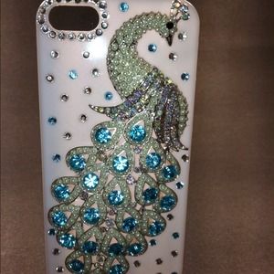 Handmade Peacock iphone5 Cover