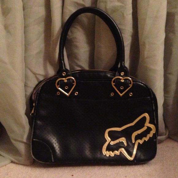 Fox Racing Black Handbag