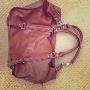 Faux leather bag