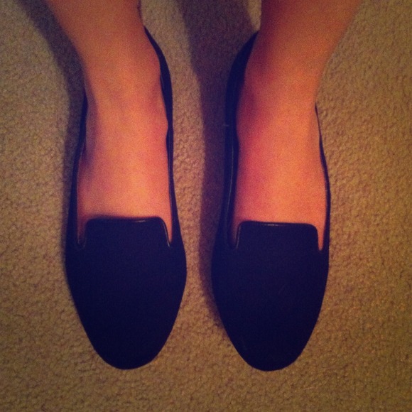 Black Smoker Loafers