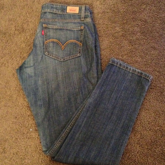 Dark blue super low medium women jeans - Picture 1 of 4