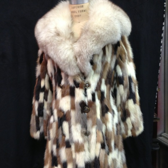 3/4 fur coat