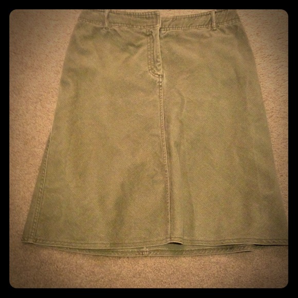 🔴SOLD🔴A-line corduroy skirt