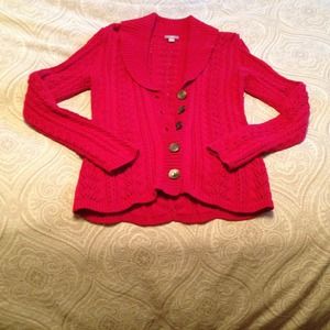 J. Jill Red sweater & dress