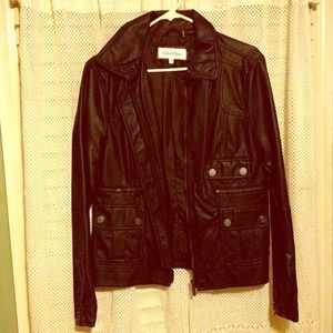 Calvin Klein Faux Leather Jacket
