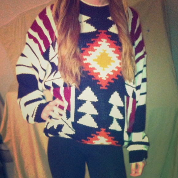 ✨VINTAGE✨Oversize Aztec Sweater