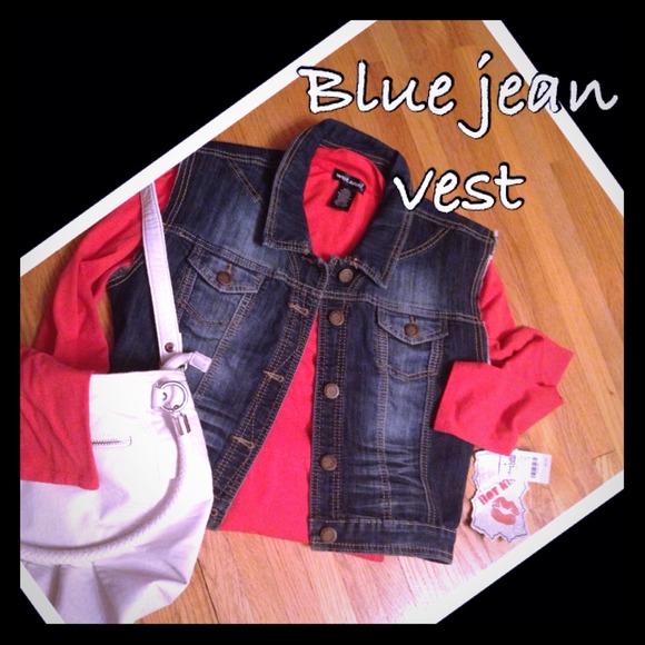 Charlotte Russe Denim - 🐾Blue Jean Vest🐾