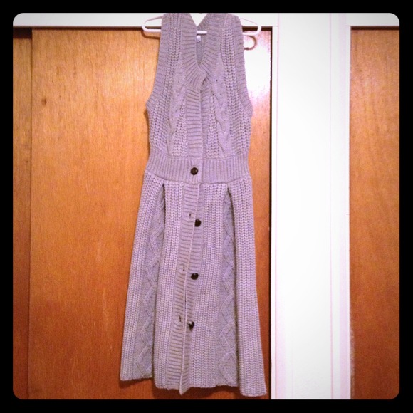 Grey Knitted dress