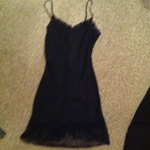 Black slip from Anthropologie