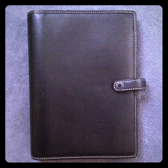 *****SOLD*****COACH BLACK DAY PLANNER