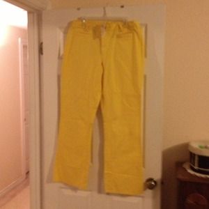 Yellow Dress Pants - Size 16T - NWT