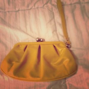 Yellow Clutch! Limited Brand :)