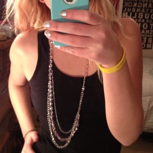 Long Purple Necklace!!