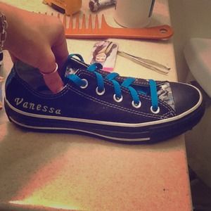 Customized "Vanessa" converse