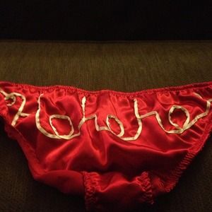 Red bikini underwear