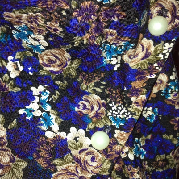 Vintage floral top - Picture 3 of 4