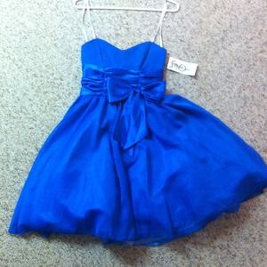 Blue cute dress