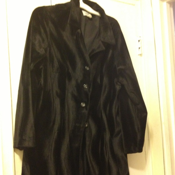 Black long jacket