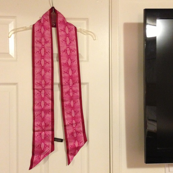 Authentic Beautiful Coach ponytail scarf/ Scarf