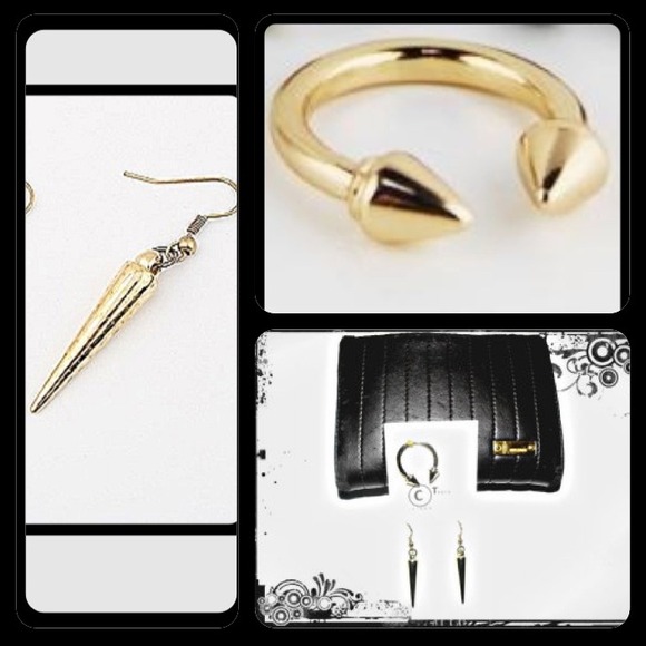New "Spike Mee" Earring & Ring Set