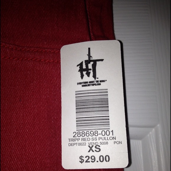 Red Hot Topic skinny pants fit a size 0 - Picture 3 of 4