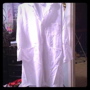White science lab coat