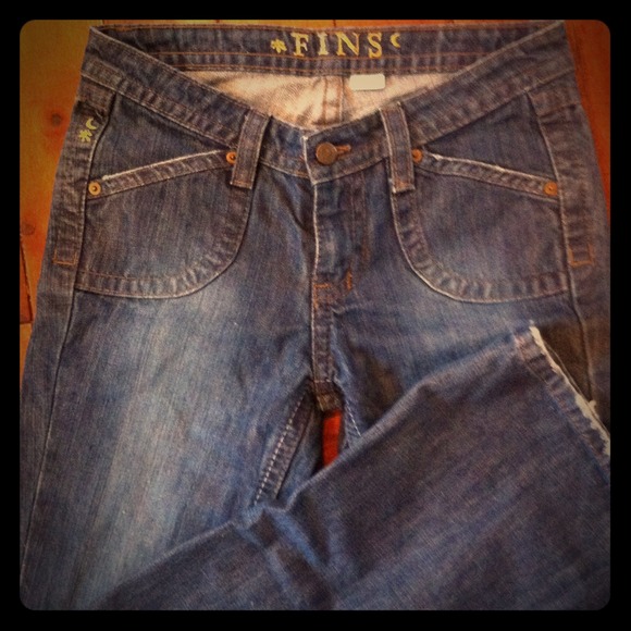 Bundle Premium denim fin jeans and purple top