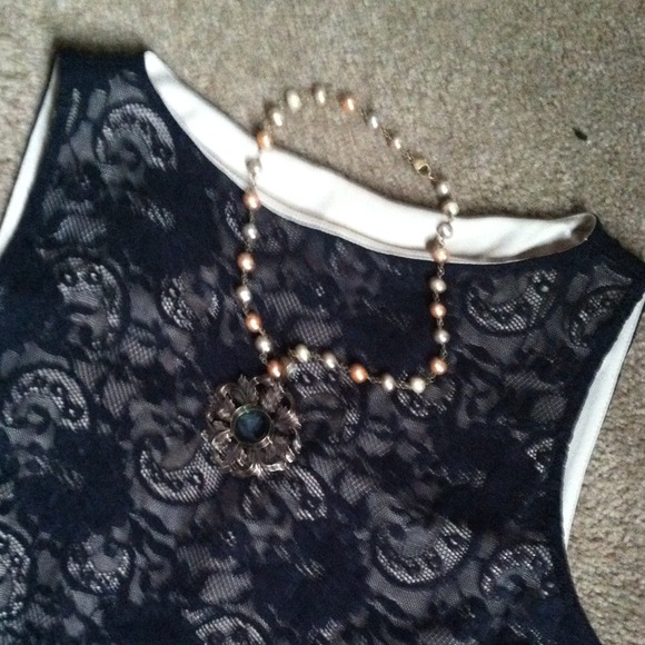 Lillie Rubin Lace Gown - Picture 2 of 4