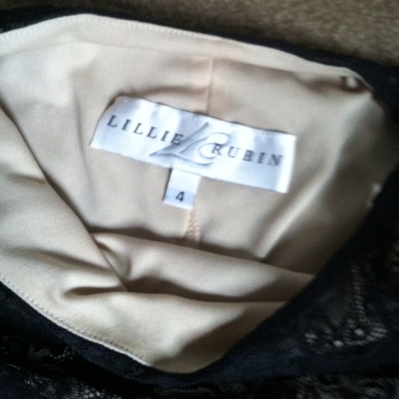 Lillie Rubin Lace Gown - Picture 4 of 4