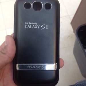 Galaxy s3 extended batter charging case
