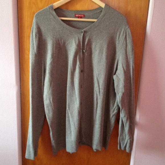 SOLD Grey Cardigan