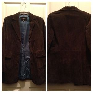 Suede Blazer