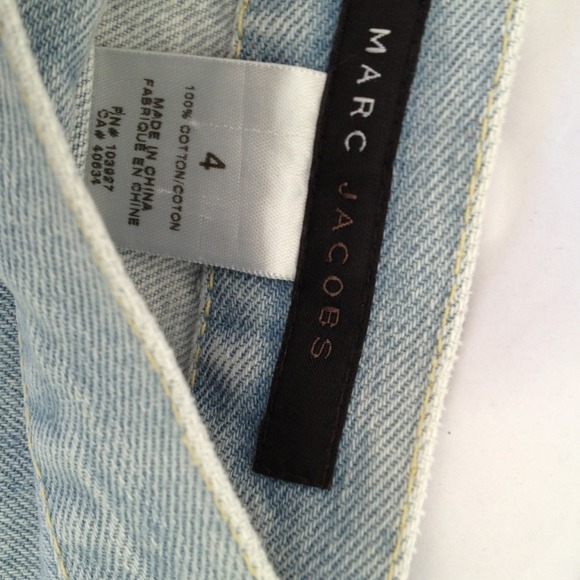 Marc Jacobs denim skirt with zippers! - Picture 2 of 4