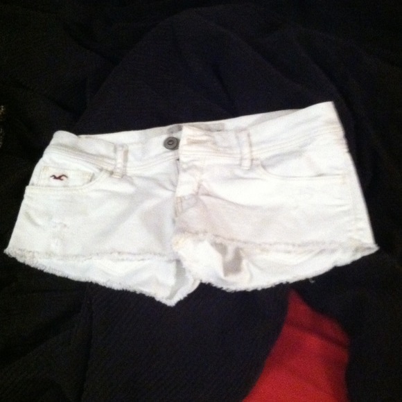 White Hollister Shorts