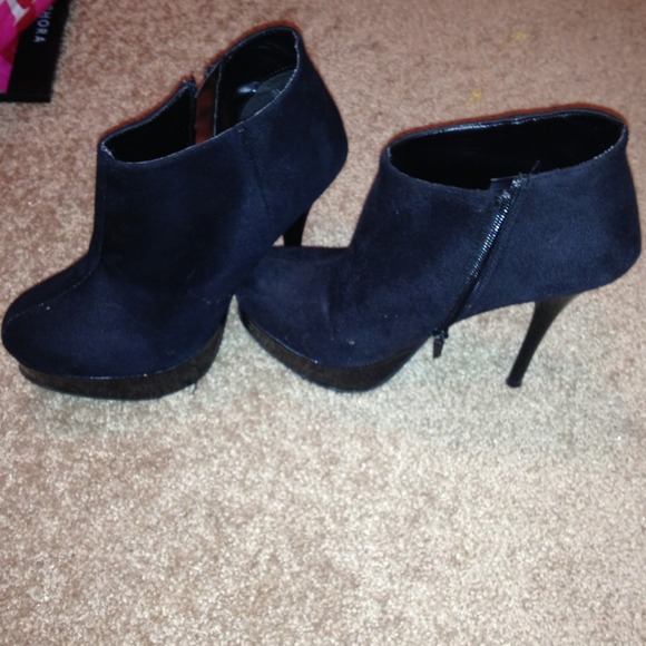 Black booties