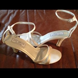 White Silk Liz Rene' Couture