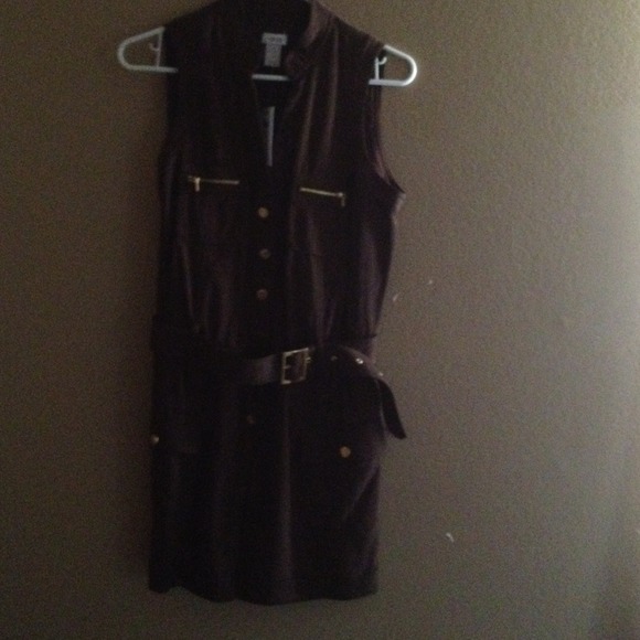 Cache cafe brown romper... Proceeds go to charity