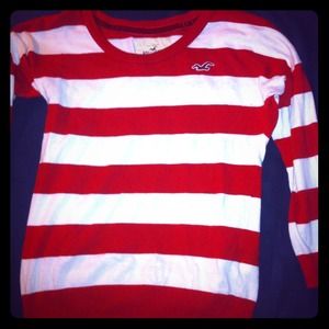 Hollister striped sweater
