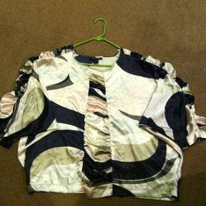 Beautiful silky inspired shirt size 14