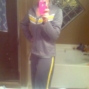 Varsity track suit only worn once