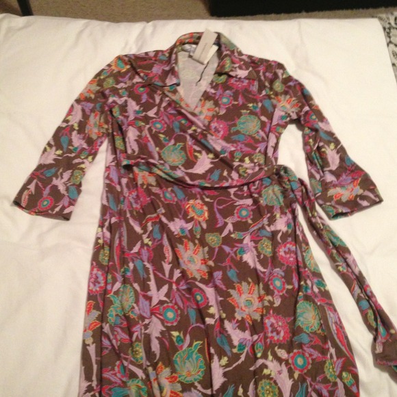 Reserved for Iyc4! DVF Maternity wrap dress