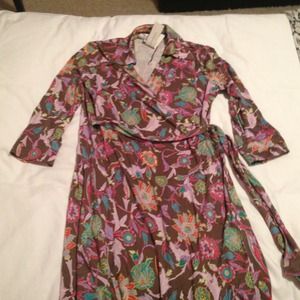 Reserved for Iyc4! DVF Maternity wrap dress